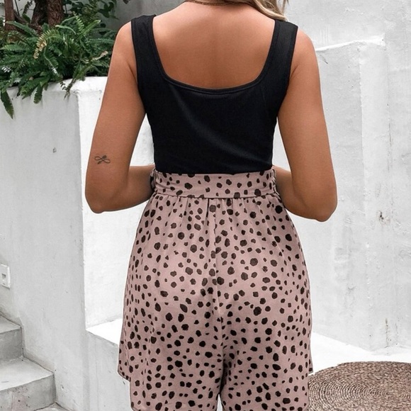 Dalmatian Print Belted Tank Romper *NEW* - Picture 3 of 12